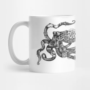 Fletcher the Steampunk Octopus Mug